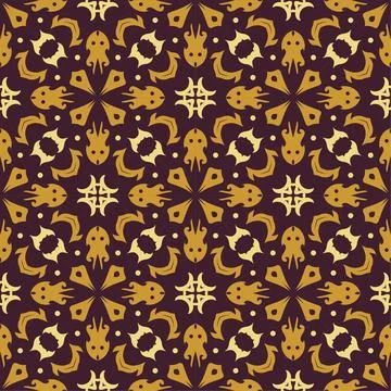 Pattern ornament background. Seamless luxury design ready for print Stock Illustration
