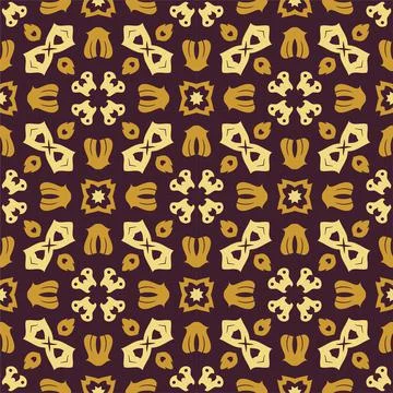 Pattern ornament background. Seamless luxury design ready for print Stock Illustration