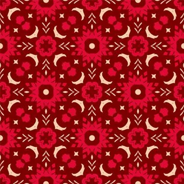 Pattern ornament background. Seamless luxury design ready for print Stock Illustration
