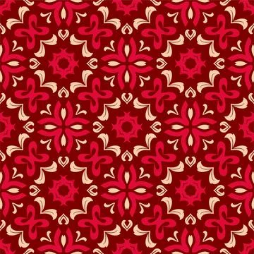 Pattern ornament background. Seamless luxury design ready for print Stock Illustration