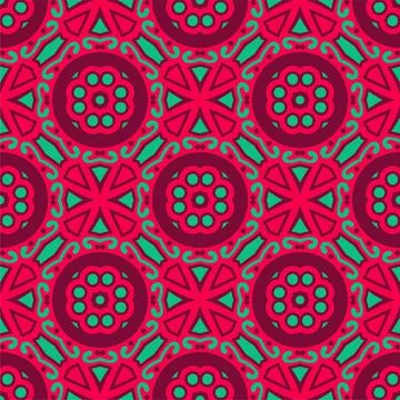 Pattern ornament luxury background. Seamless decorative design looping Illustrazione stock