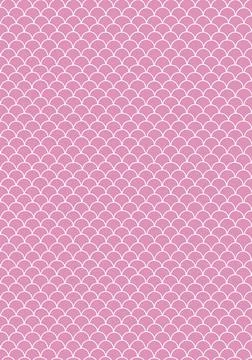 Pattern ornament sea scales empty background Stock Illustration
