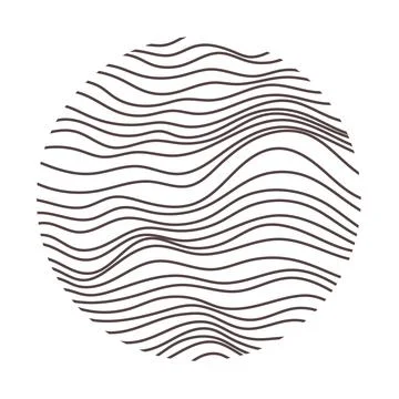 Pattern ornament texture in circle 스톡 일러스트