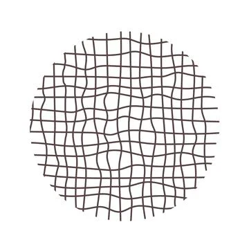 Pattern ornament texture in circle Stock Illustration