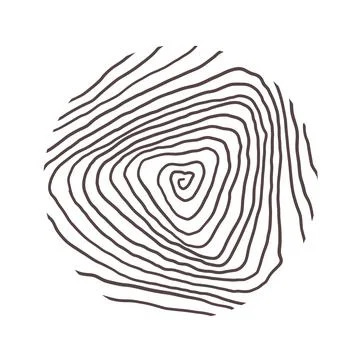 Pattern ornament texture in circle Stock Illustration