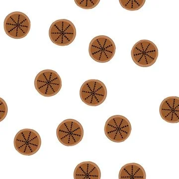 Pattern ornate manhole cover with radiating dot pattern 스톡 일러스트