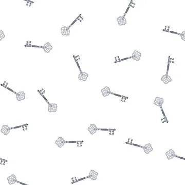 Pattern ornate skeleton key unlocking secrets and opportunities 스톡 일러스트