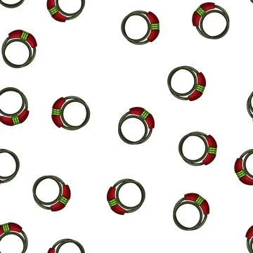 Pattern outdoor bicycle lock cartoon vector Stock Illustration