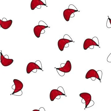 Pattern outdoor camp cup cartoon vector 스톡 일러스트