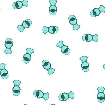 Pattern outdoor ski mask cartoon vector 库存插图
