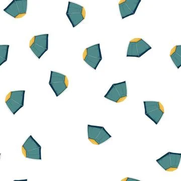 Pattern outdoor tent camp color icon vector Stockillustratie