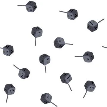 Pattern outlet power strip smart cartoon vector イラスト素材