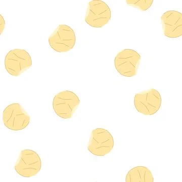Pattern oven parchment paper cartoon vector 스톡 일러스트