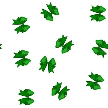 Pattern package bow ribbon cartoon vector Stock Illustration