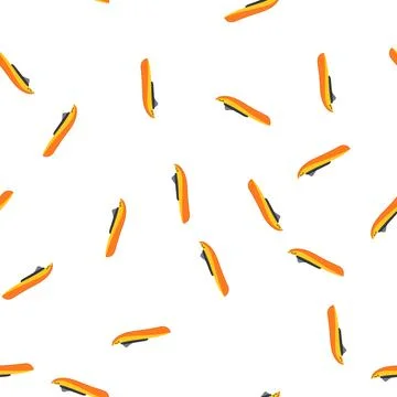 Pattern paddle kayak cartoon vector Illustrazione stock