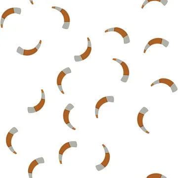 Pattern pagan viking horn cartoon vector Stock Illustration