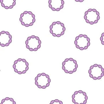 Pattern pain teething ring cartoon vector Stock Illustration