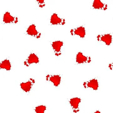 Pattern paint blood splatter cartoon vector 스톡 일러스트