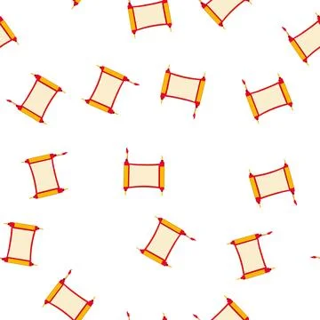 Pattern paper chinese scroll cartoon vector Stockillustratie