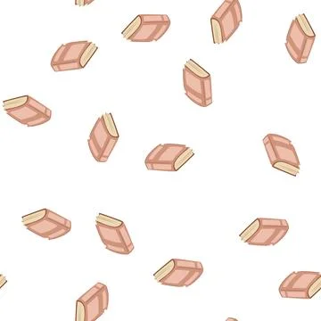 Pattern paper old book cartoon vector Illustrazione stock