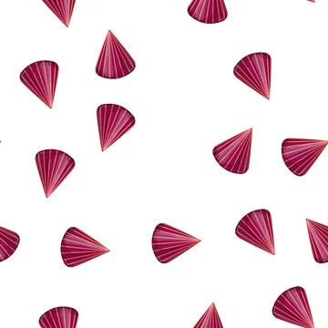 Pattern paper party hat cartoon vector Illustrazione stock