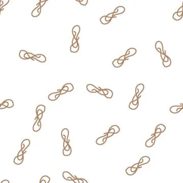 Pattern paracord rope cartoon vector Stock Illustration