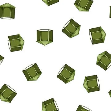 Pattern park tent garden cartoon vector イラスト素材