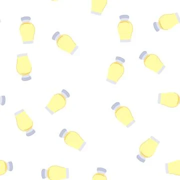 Pattern party cocktail glasses cartoon vector Stock Illustration
