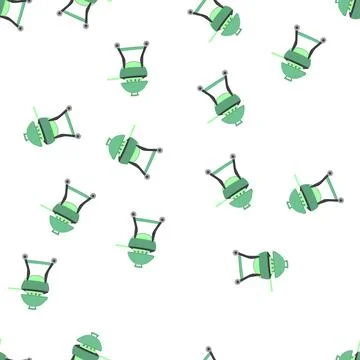 Pattern party grill bbq cartoon vector Stock Illustration