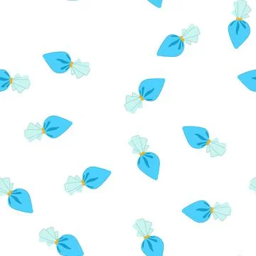 Pattern pastry bag for baking and cake decorating Stock Illustration
