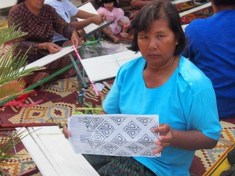 Pattern pattern for weaving Stock Photos