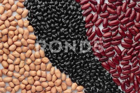 Pattern Of Peanut Red Bean Black Bean