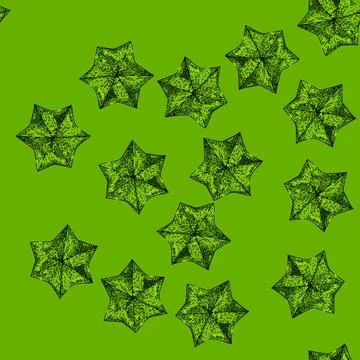 Pattern peanut sacha inchi sketch hand drawn Illustrazione stock