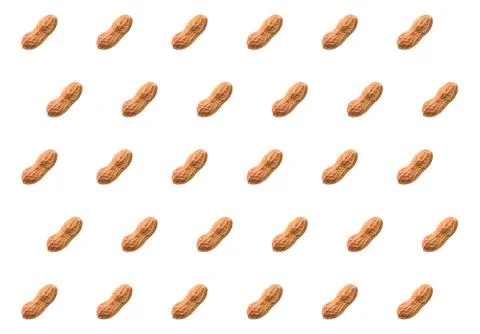 Pattern peanuts Stock Photos