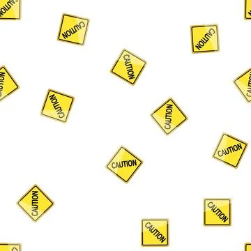 Pattern pedestrian road sign cartoon vector Stock Illustration
