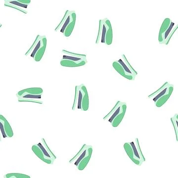 Pattern pen stapler cartoon vector Stock Illustration