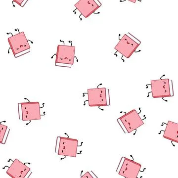 Pattern pen stationery character cartoon vector Ilustración de archivo