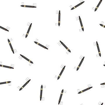 Pattern pencil eyebrow pencil cartoon vector Stock Illustration