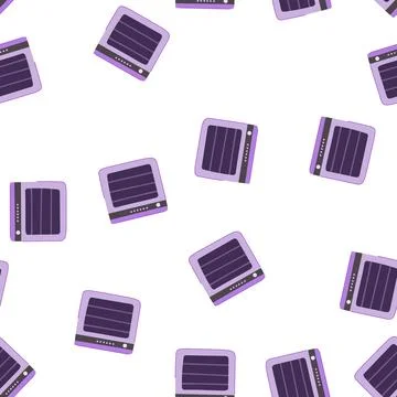 Pattern people dehydrator food cartoon vector Stock Illustration