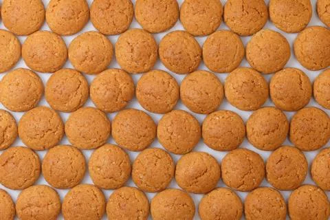 Pattern pepernoten, ginger nuts sinterklaas Stock Photos