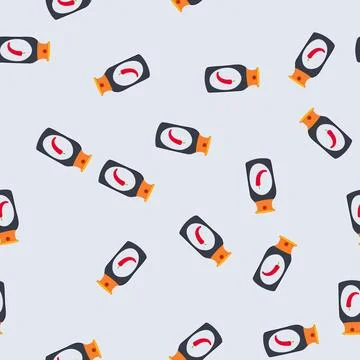 Pattern pepper spray canister featuring a red chili pepper on a label, symbol Stock Illustration