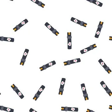 Pattern pepper spray canister providing self defense and personal protection Stock Illustration