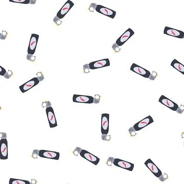 Pattern pepper spray canister showing chili for personal protection イラスト素材
