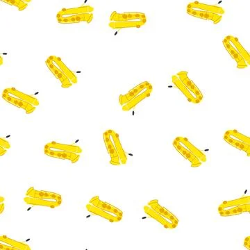 Pattern performance saxophone cartoon vector 스톡 일러스트