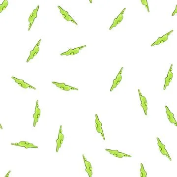 Pattern performance toxic puddle cartoon vector イラスト素材