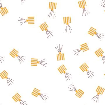 Pattern perfume aroma sticks cartoon vector 库存插图