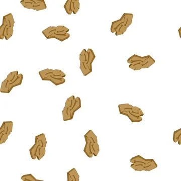 Pattern petrified fossil cartoon vector Stock Illustration