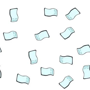 Pattern phone flexible screen cartoon vector 스톡 일러스트