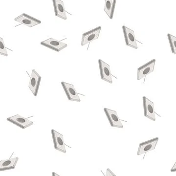 Pattern phone wireless charger cartoon vector Stock Illustration