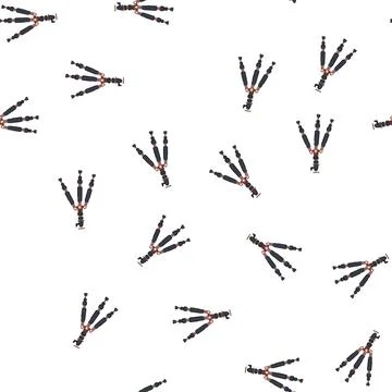 Pattern photo tripod camera cartoon vector Stock Illustration